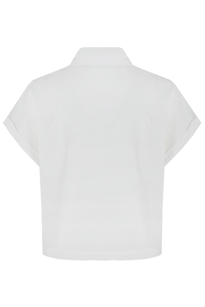 YVETTE BLOUSE 25ZFQF08 011 OFFWHITE